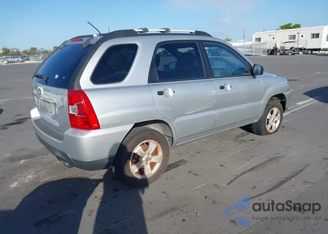 2010 Kia Sportage Lx из США, поврежденный, VIN KNDKG3A43A7712762